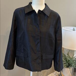 NWOT CHICO’s Snap Front Jacket - Size 2